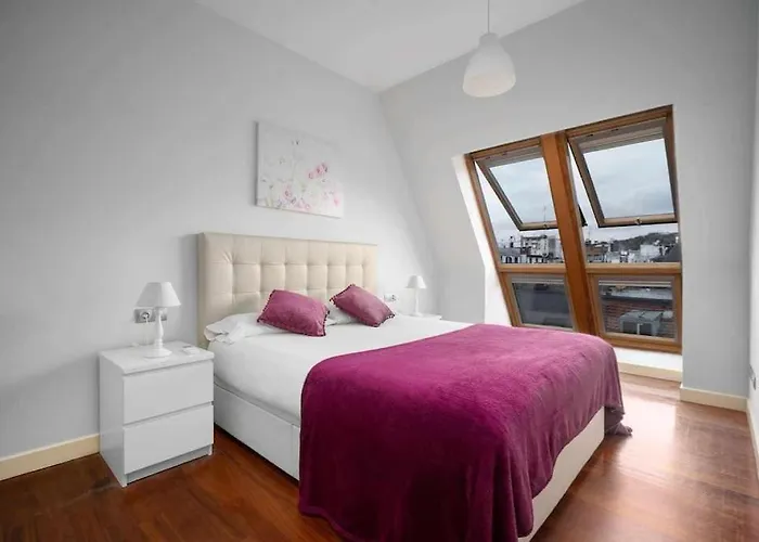 Atico Centro 3, Ac, Luz Y Comodidad Appartement