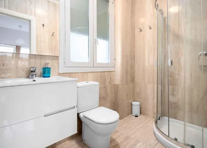 Atico Centro 3, Ac, Luz Y Comodidad サン・セバスティアン